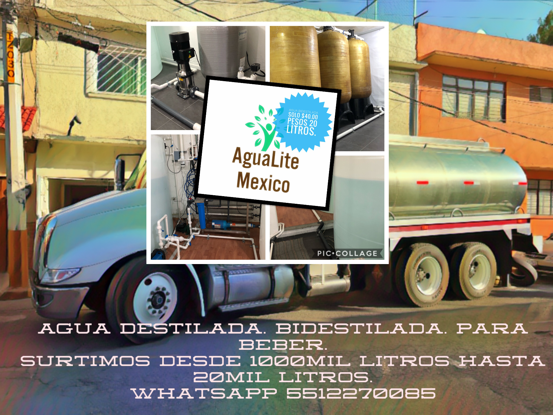 Camioneta de Reparto Agualite